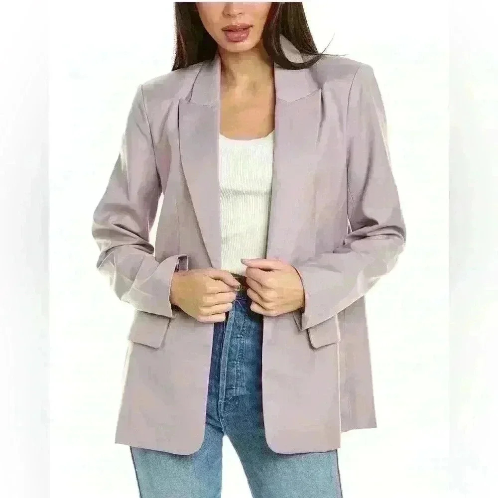 Blazer Single Breasted Womens Pink 1 Button Jacket Endless Rose Size XS NWT